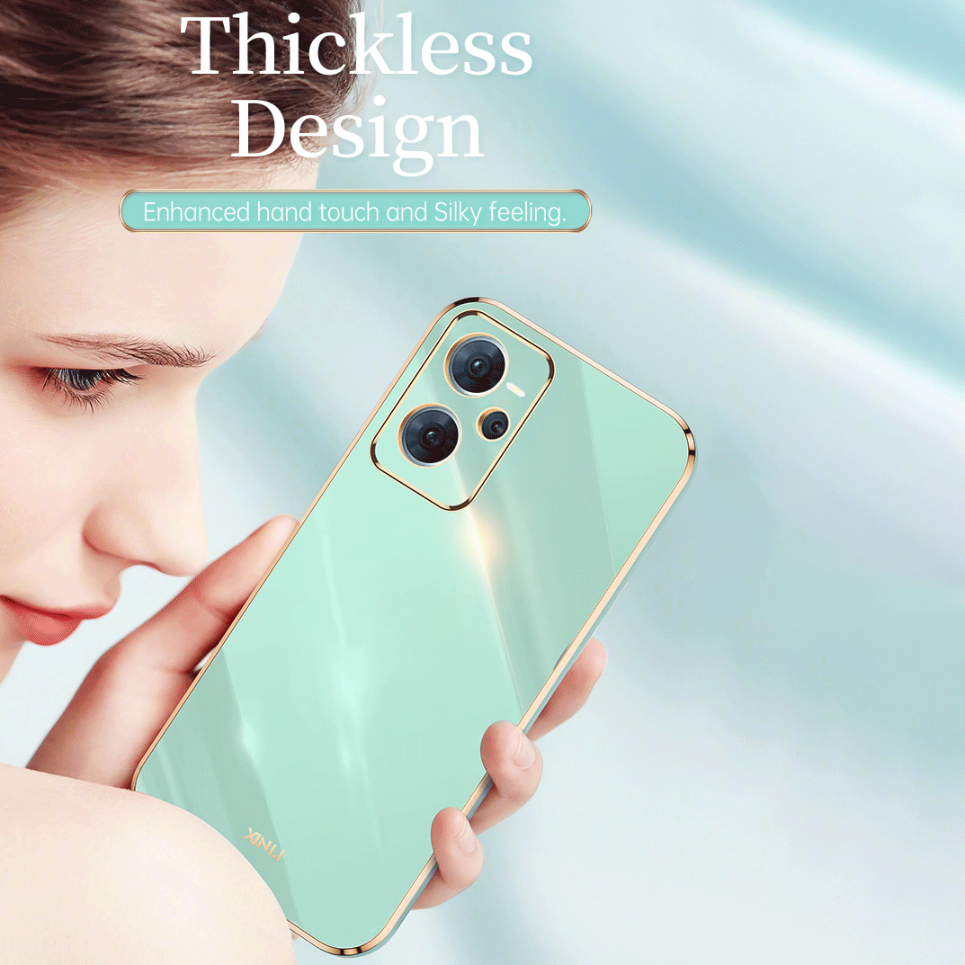 Lenuo Ốp điện thoại mềm mạ 6D sang trọng vỏ điện thoại gọng vuông Silicone cho Realme C55 C53 C35 C33 C31 c21y c25y C21 C30 C20 C12 C15 GT Neo3 vỏ điện thoại sáng bóng Vỏ mặt sau