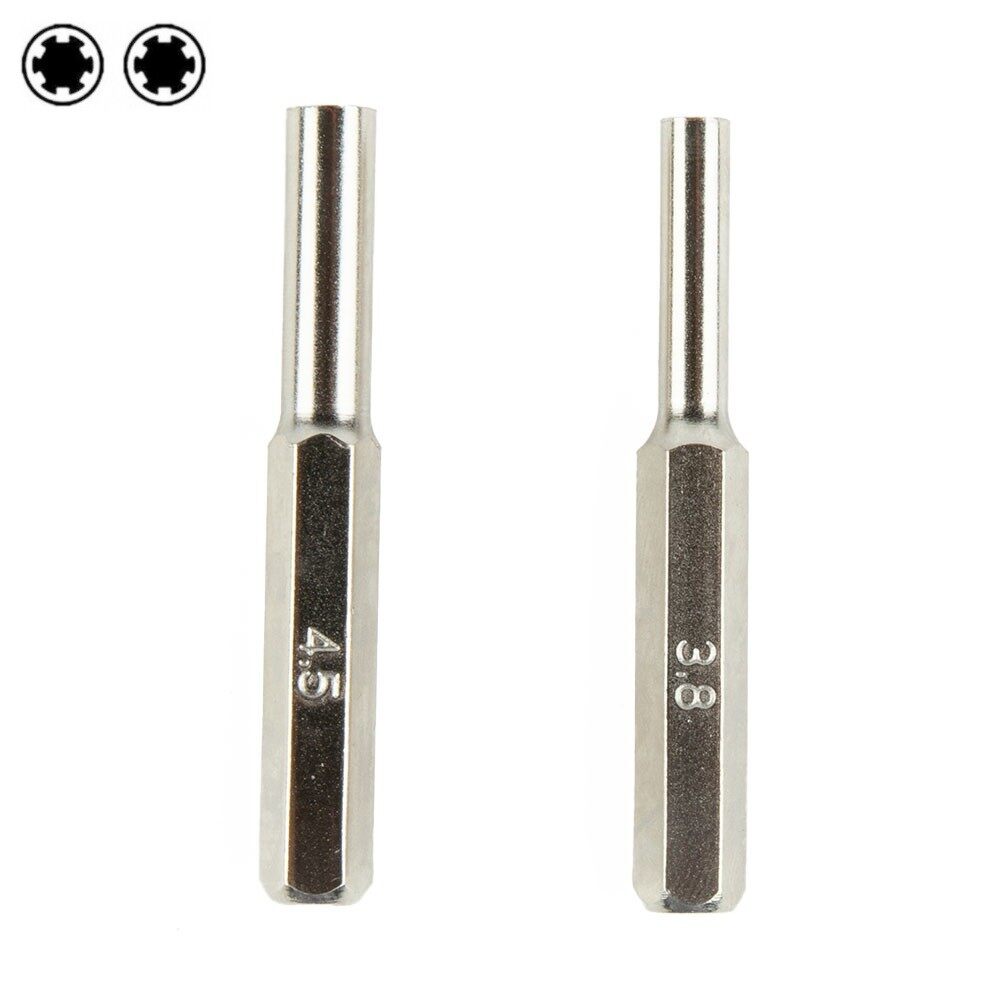 3.8mm + 4.5mm Screwdriver Bit For NES SNES N64 Game Boy Security Tool