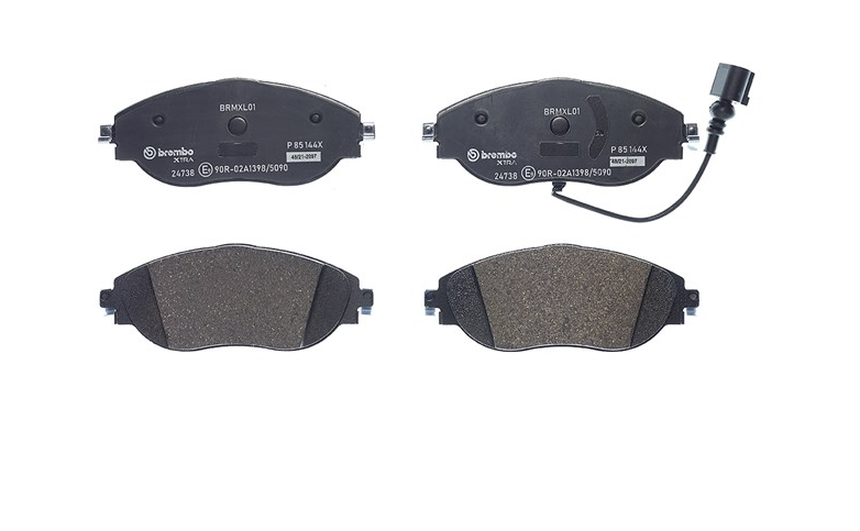 BREMBO XTRA P85144X VW GOLF R MK7 / TIGUAN 1.4 PERFORMANCE DISC BRAKE ...