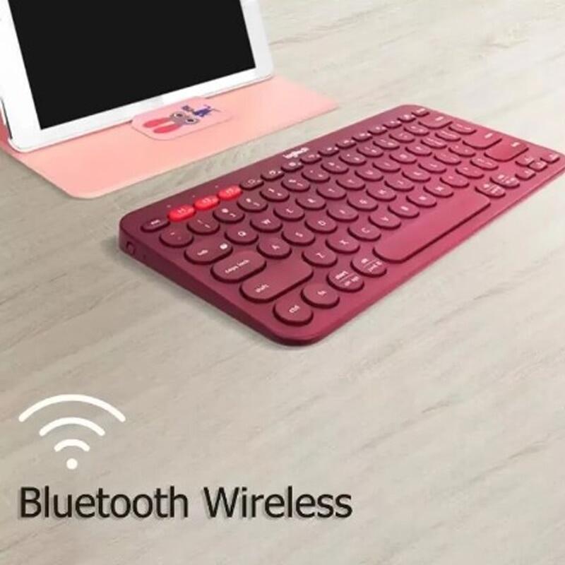 Logitech K380 Multi-Device Wireless Bluetooth Keyboard Tablet PC Laptop Portable Ultra-Thin Keyboards For Windows Android Ios