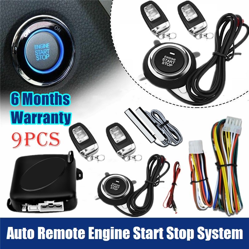 C6 Keyless Module Autolife C6 - B 12V SUVไร้กุญแจการเข้าPush Startรถระบบแจ้งเตือนความ ...