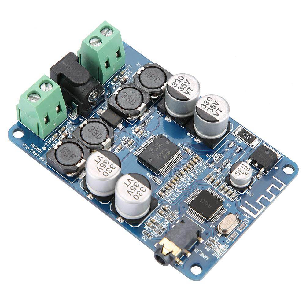 TDA7492P 2x25W Bluetooth V2.1 Audio Power Amplifier Board with AUX Interface HF63