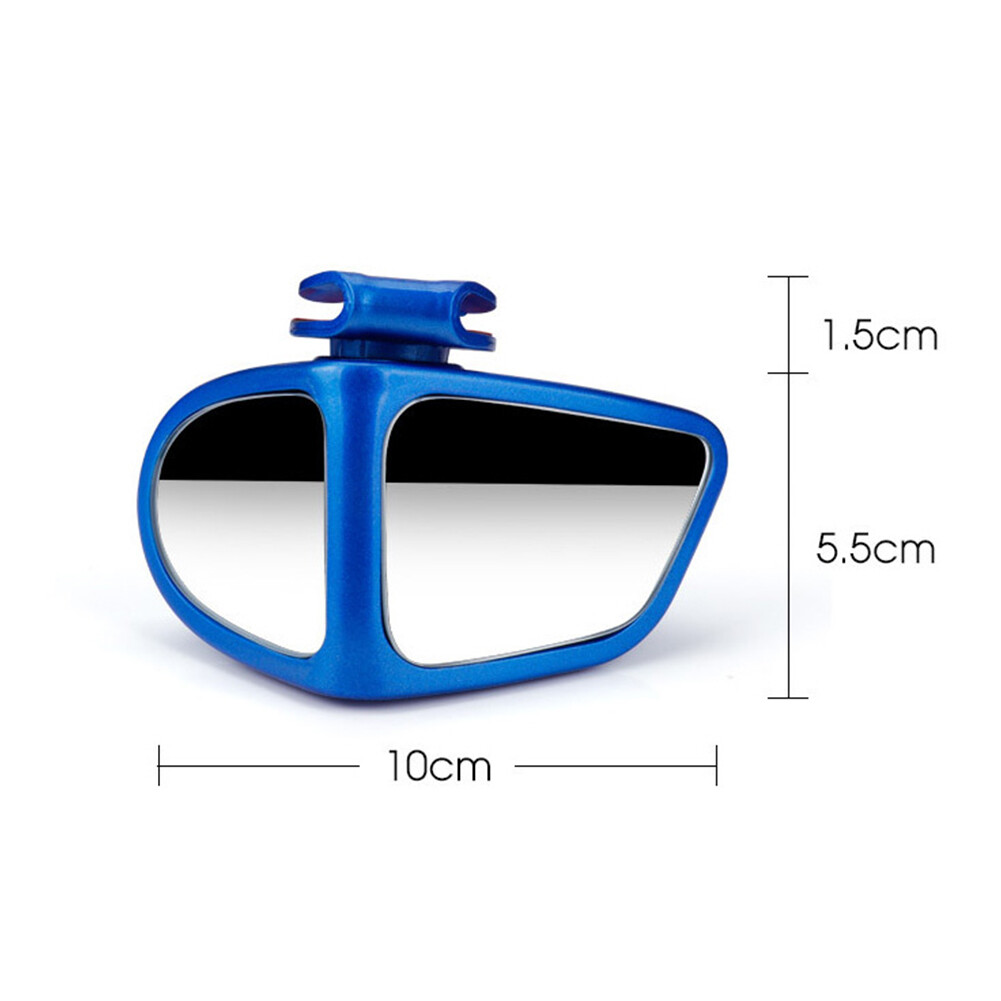 JaneDream 1 Pair Car Assistant Rearview Wide Angle Mirror Reverse Mirror Parking Mirror Side View