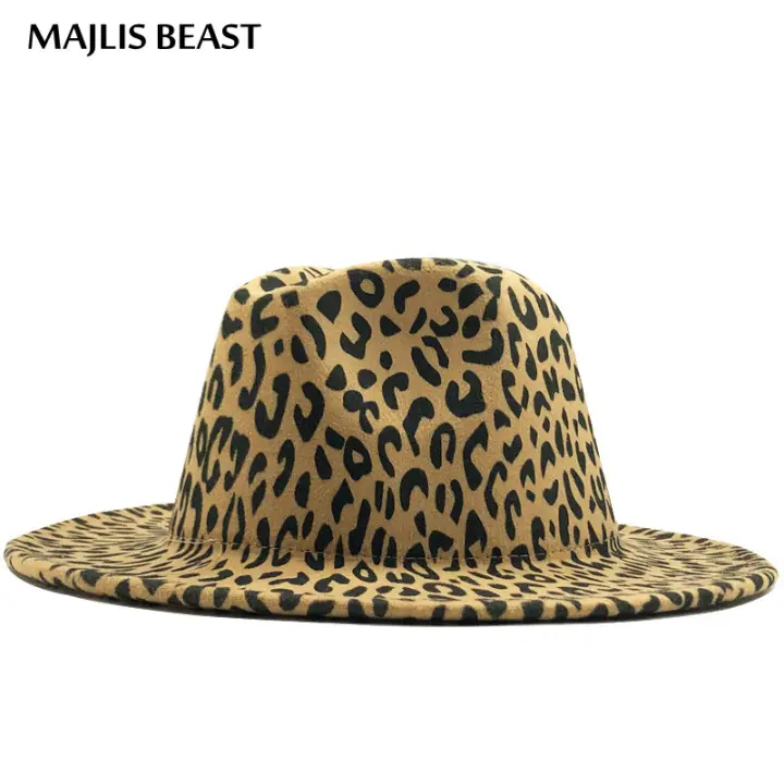 Leopard hats for ladies Clearance