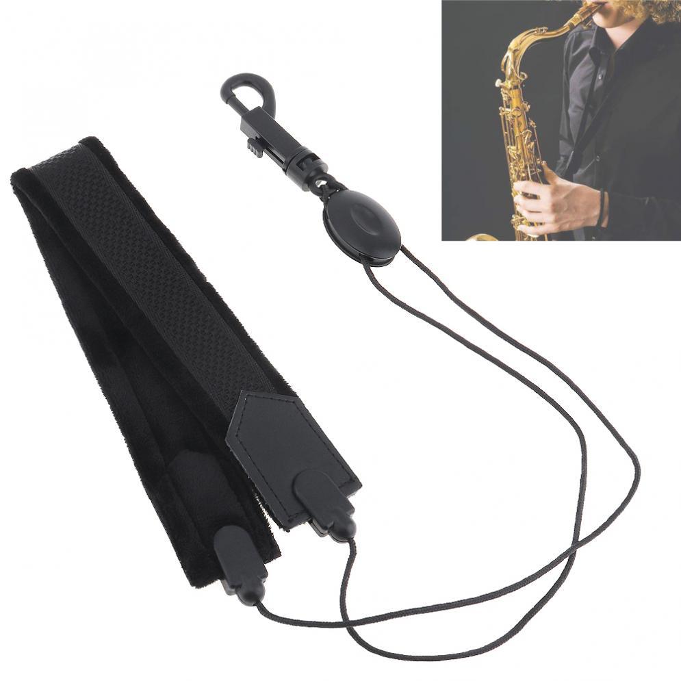 SLADE Dây Đeo Cổ KÈN Saxophone Điều Chỉnh Được Dây Đeo Vai Đơn, Kèn Saxophone Alto Tenor Soprano