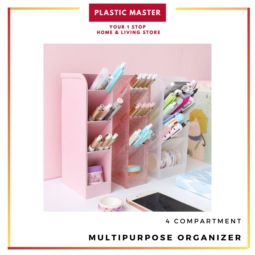 4 Compartment Multipurpose Organizer Desk Organizer