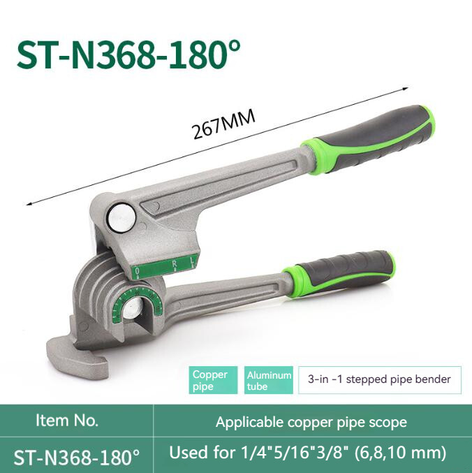 Uxcell 2 En 1 Tube Bender Tuyau 3/8 1/2 Diamètre Extérieur 180