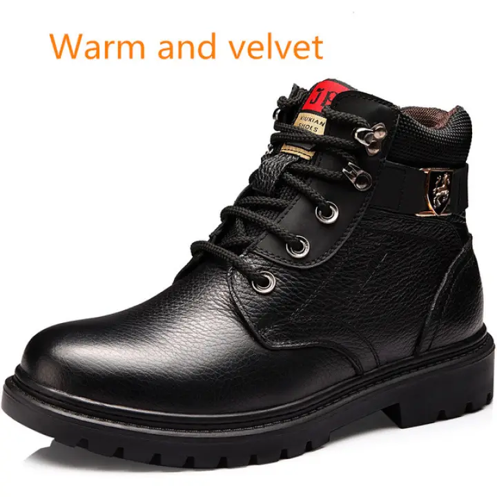 short waterproof boots mens
