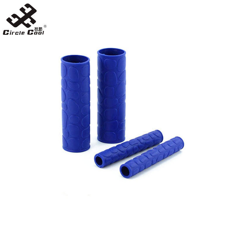 Circle Cool 4 Pcs/set Motorcycle Handle Grips Cover Colorful Non-slip Handle Cover Modified Parts