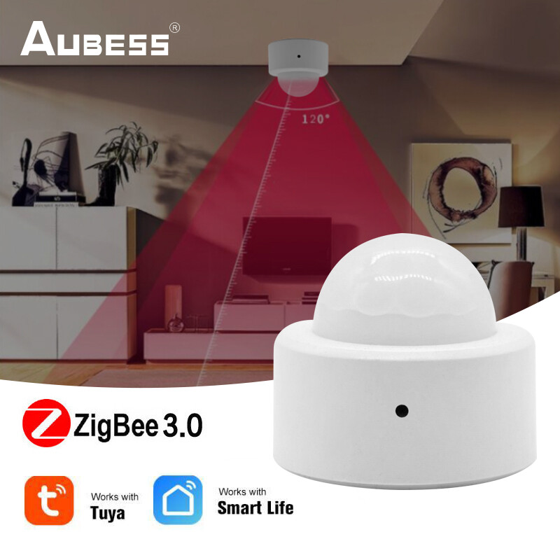 TTMU tuya Zigbee3.0 body sensor wireless smart body motion sensor home security system with gateway Oct