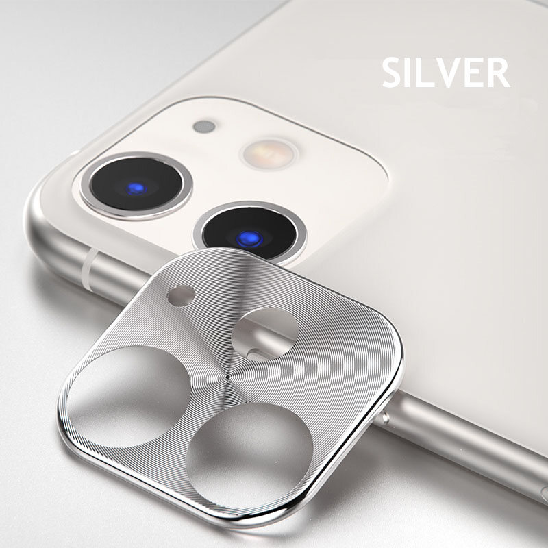 Floveme 9d metal camera protector for apple iphone 13 pro max alloy metal back camera lens cover protective film for iphone12 pro max 12 mini 11pro iphone11
