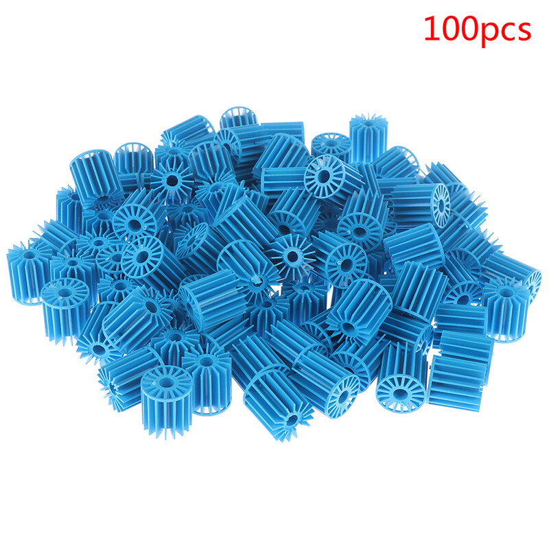 Moito 100 Cái 15*16 Mét Bio Balls Aquarium Pond Lọc Sinh Học Phương Tiện Truyền Thông Lọc