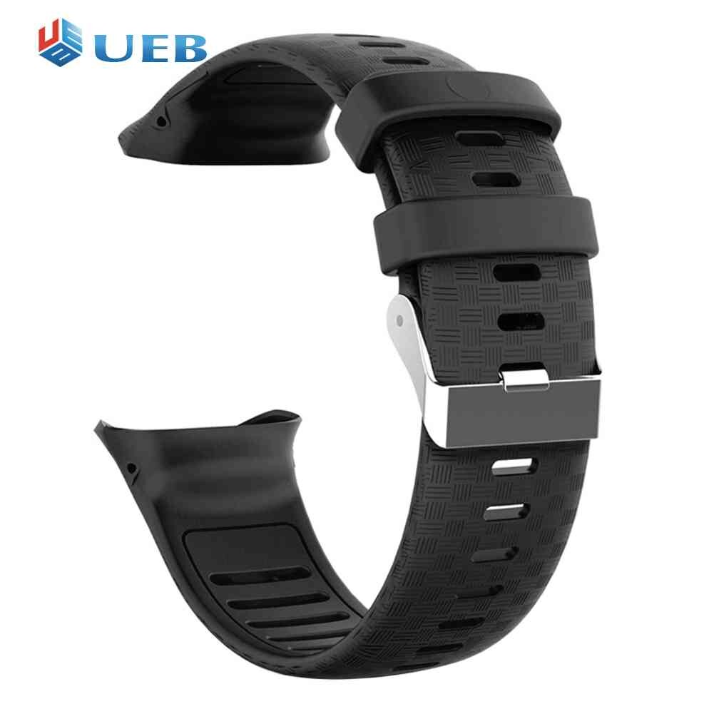 Silicone Watch Strap Wristband Bracelet Band for Polar Vantage V Smartwatch