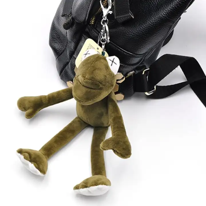 soft toy dog in handbag