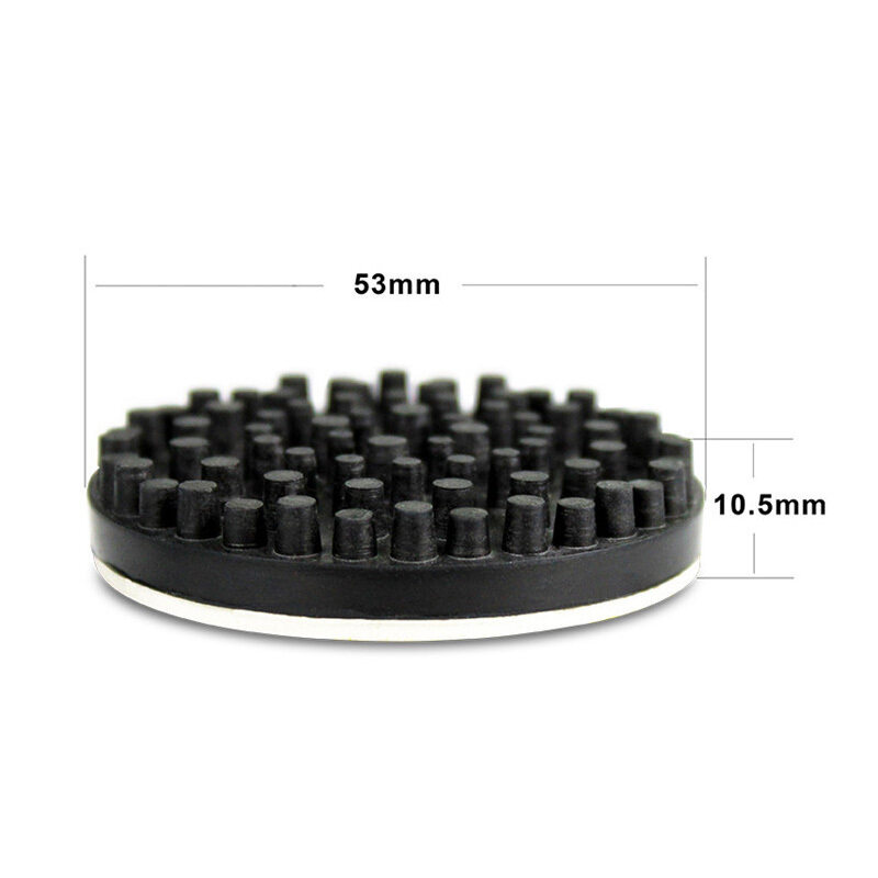 4PCS LP Record Stand Foot Slipproof Soundproof Silica Gel Isolation Turntable Feet Pads Base Mat for Turntable Phonograph