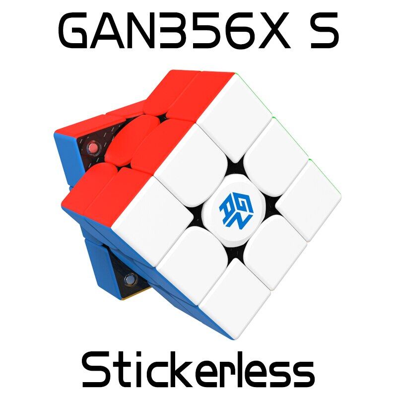 Gan 356 x s magnetic speed gan cube 3x3 professional stickerless gan 356 xs puzzle cubes gan 356x s magnets gan 356 x v2