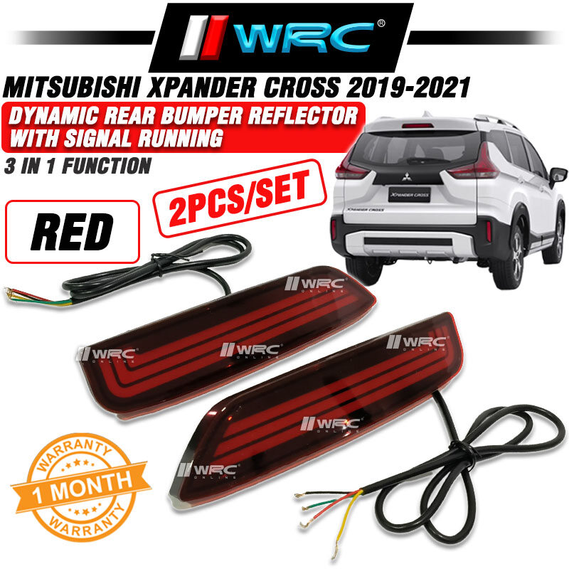 Mitsubishi Xpander Cross 2019 - 2021 Dynamic Rear Bumper Reflector With ...