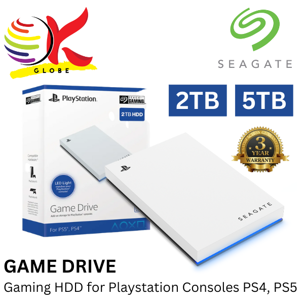 SEAGATE EXT HDD GAME DRIVE FOR PS4 PS5 HARD DRIVE HARD DISK WITH