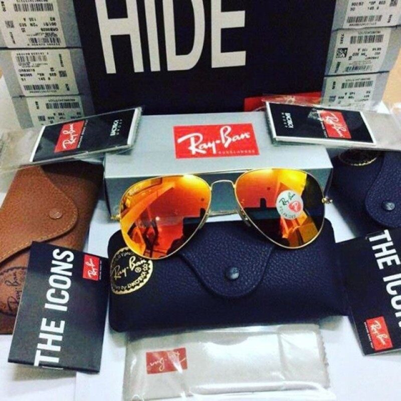 Giá bán Ray Chính Hãng (2020)Ban Aviator Polarized RB3025 112/4D