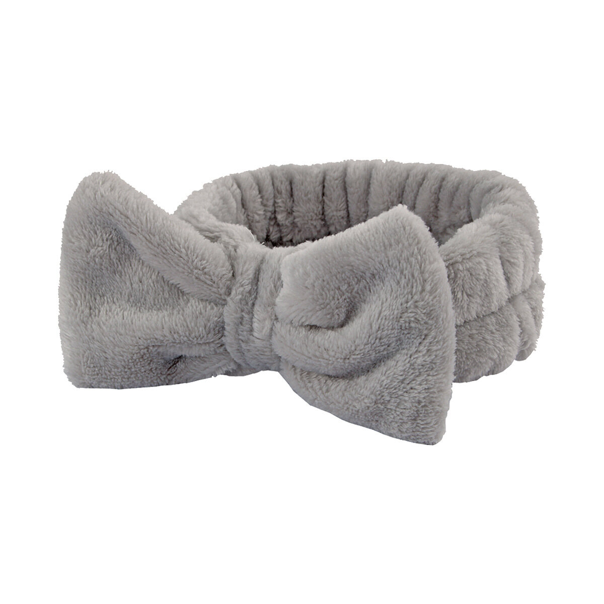 Elastic Headband Practical Headband Simplicity Plush Solid Color Cute