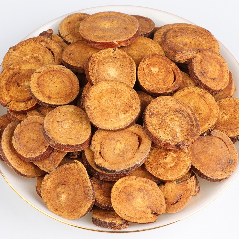 Licorice dried ginger soup roasted licorice Chinese herbal medicine