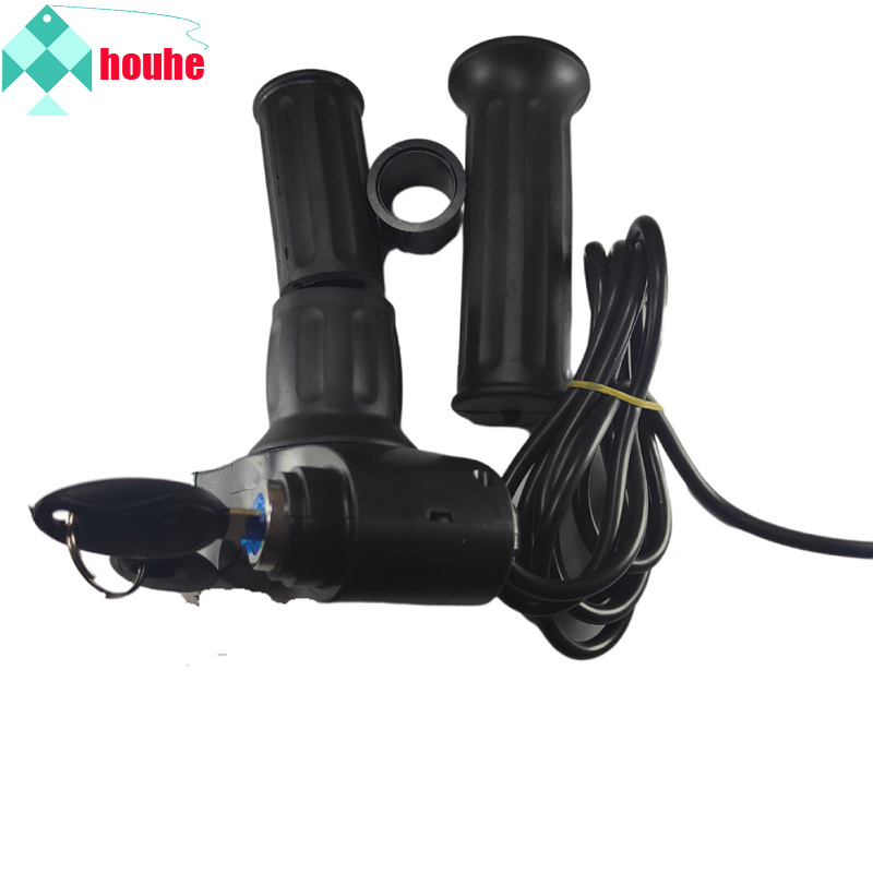 Tay Ga Điều Khiển Tốc Độ Xe Đạp Điện 12V-84V Với Khóa Hiển Thị Kỹ Thuật Số Bộ Tăng Tốc Xoắn Cho Xe Tay Ga