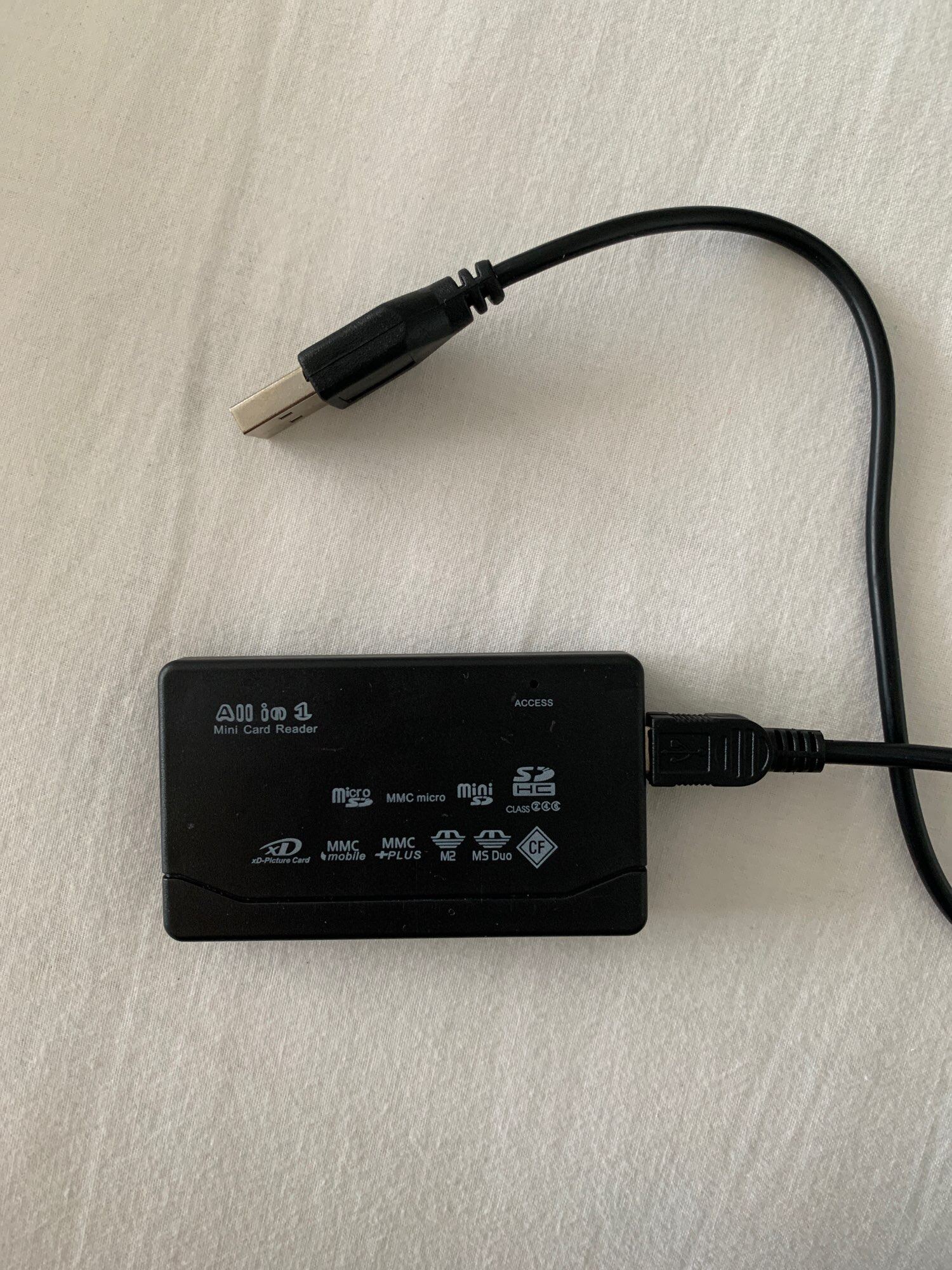 Đầu Đọc Thẻ Tất Cả Trong Một Bộ Chuyển Đổi Đầu Đọc Thẻ SD USB 2.0 Hỗ Trợ TF CF SD Mini SD SDHC MMC MS XD Mới