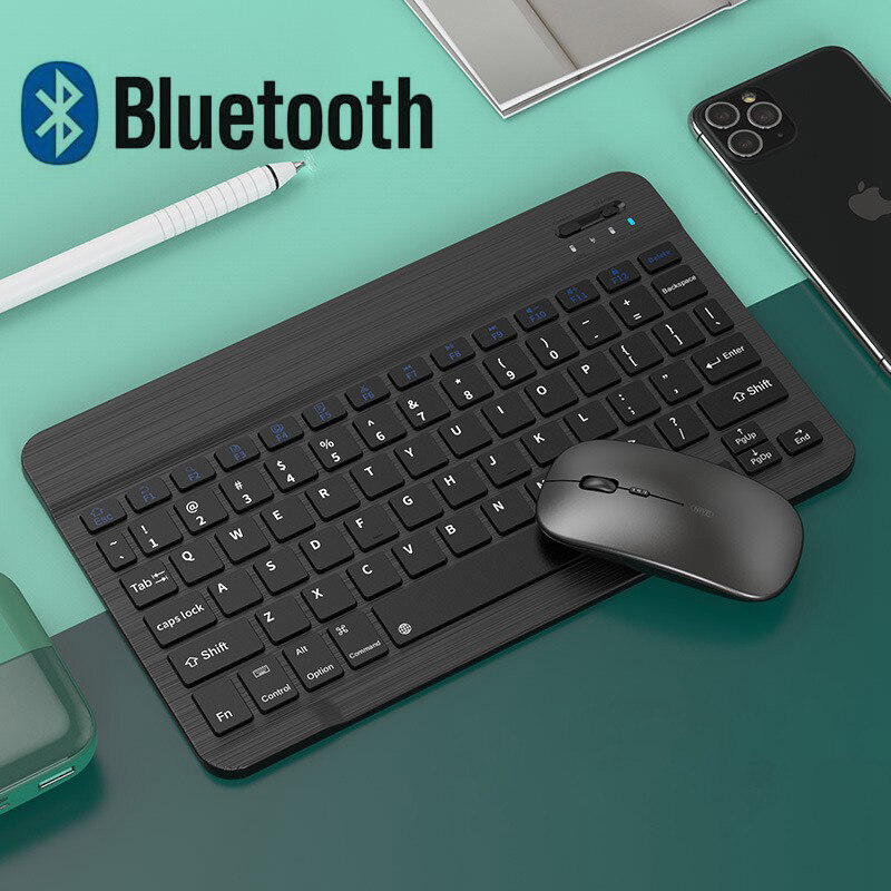 dodocool Mini Foldable BT Wireless Keyboard with Touchpad Replacement