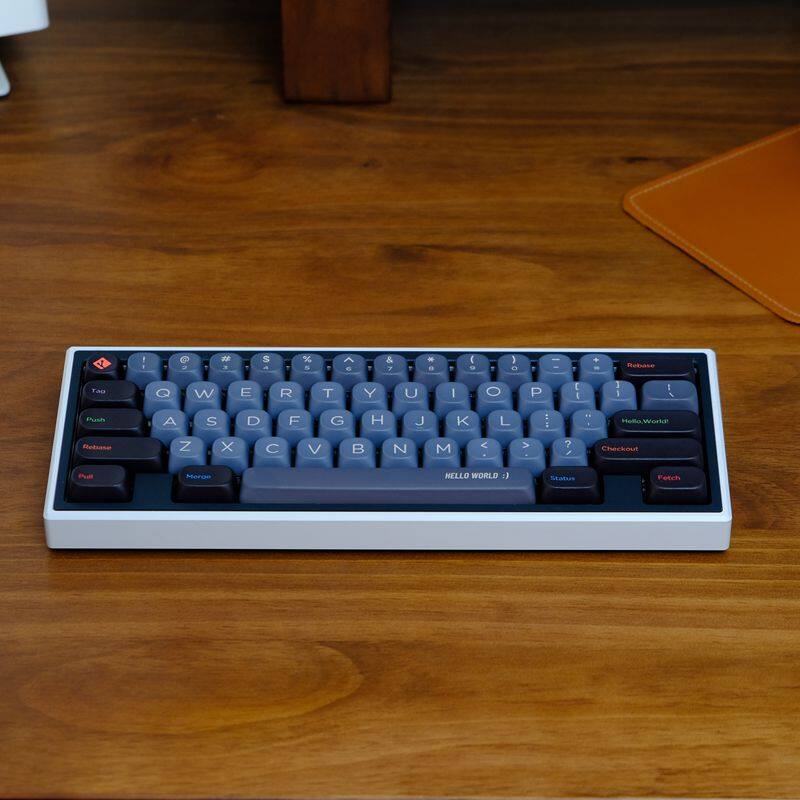 【Keycap only】gmk Keycap đen Lập Trình Viên 126 phím Moa hồ sơ PBT thăng hoa cho công tắc Cherry MX Bàn Phím Cơ RK61/Anne Pro 2/gk61