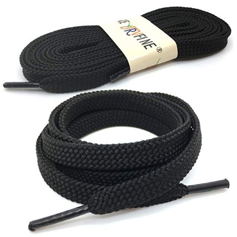 Thick hot sale flat shoelaces