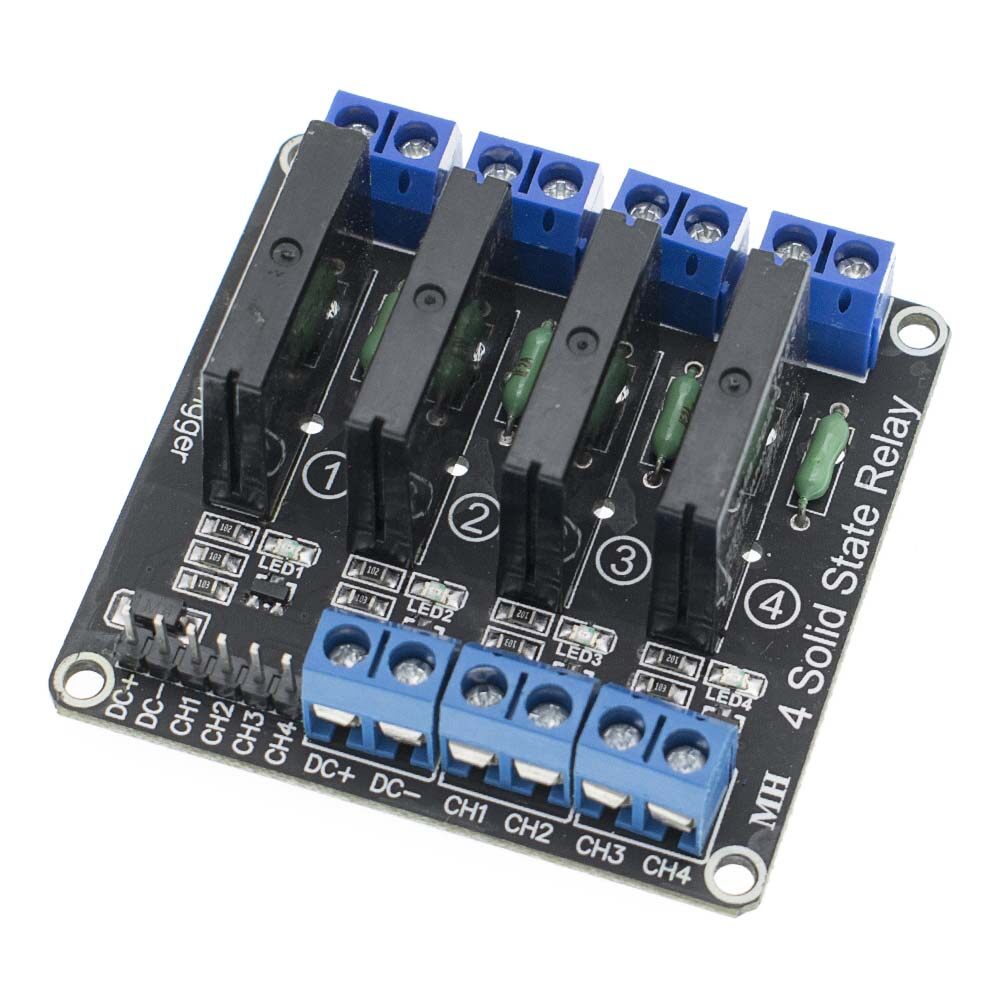 SUNDUN For Arduino SSR 5V Electronic Relays 1 2 4 8 Way Low Level Solid ...