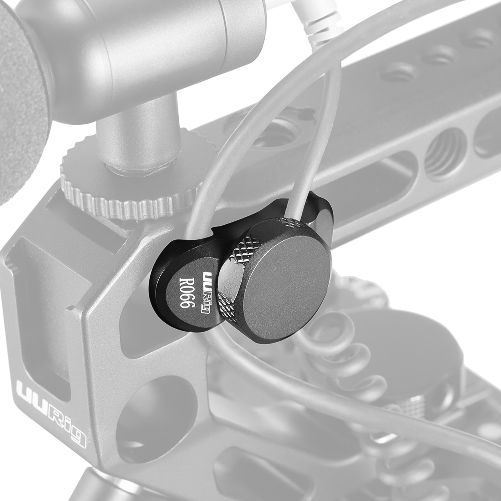 UURig R066 Universal 1/4 Inch Screw Microphone Cable Holder Lock Metal