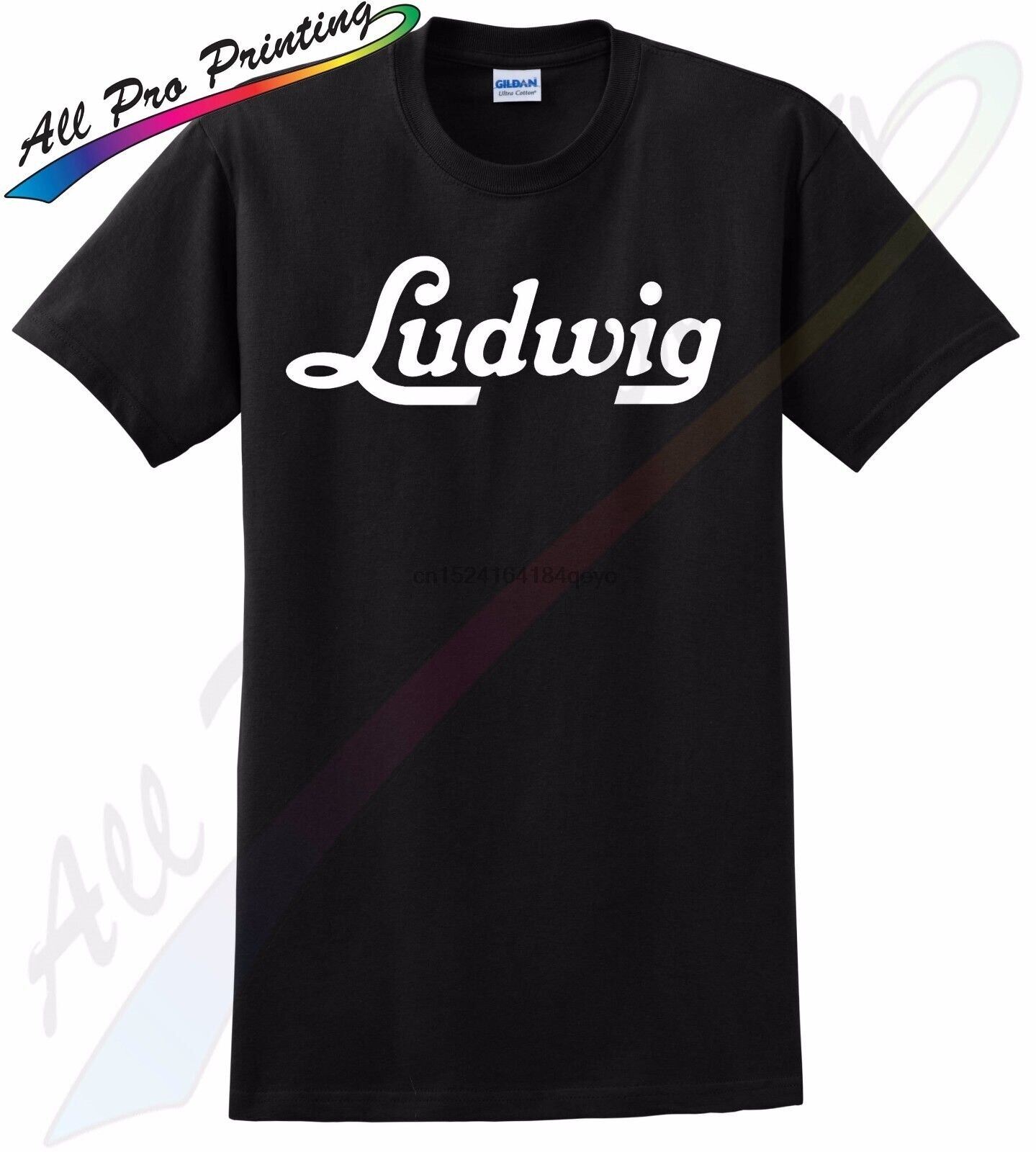 Ludwig Drums T Shirt Musician College Teen Gift Cymbals TShirt Pick Color