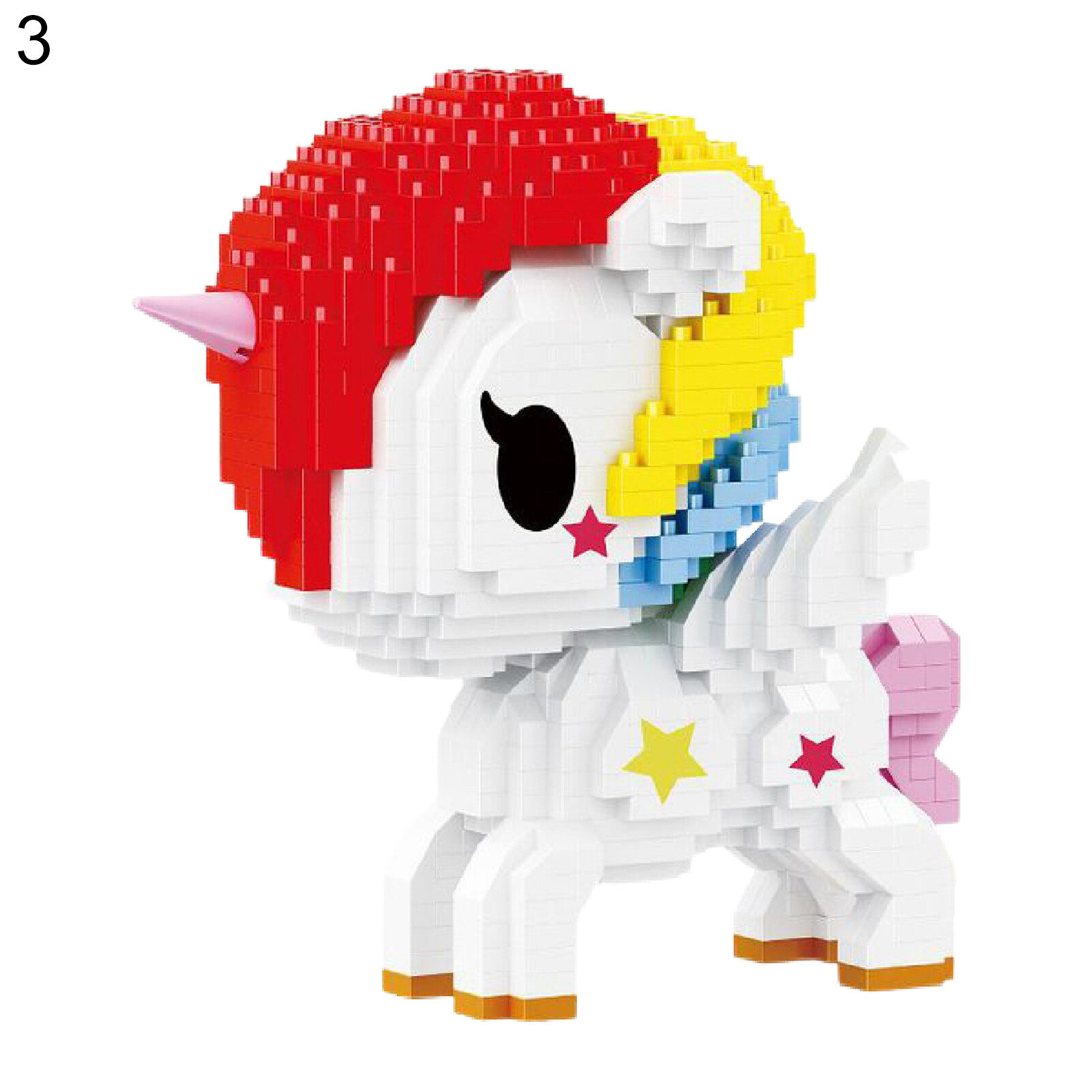 ASTELLA 1 Set Building Blocks Cute Intellectual Development Durable Cartoon Building Bricks for Home Decor