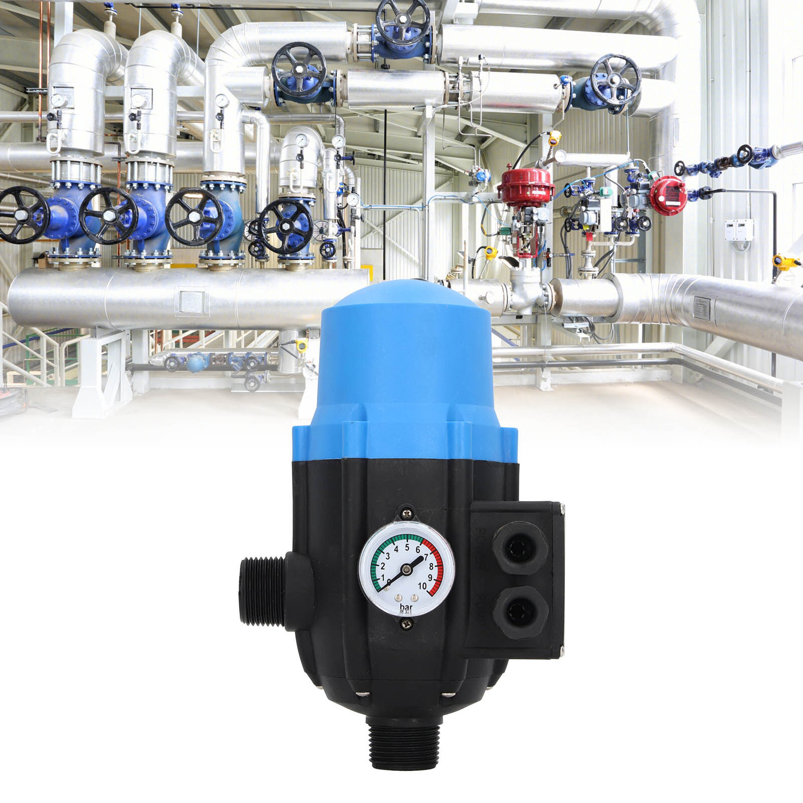 Automatic Pump Pressure Controller with Gauge Water Pump Electronic