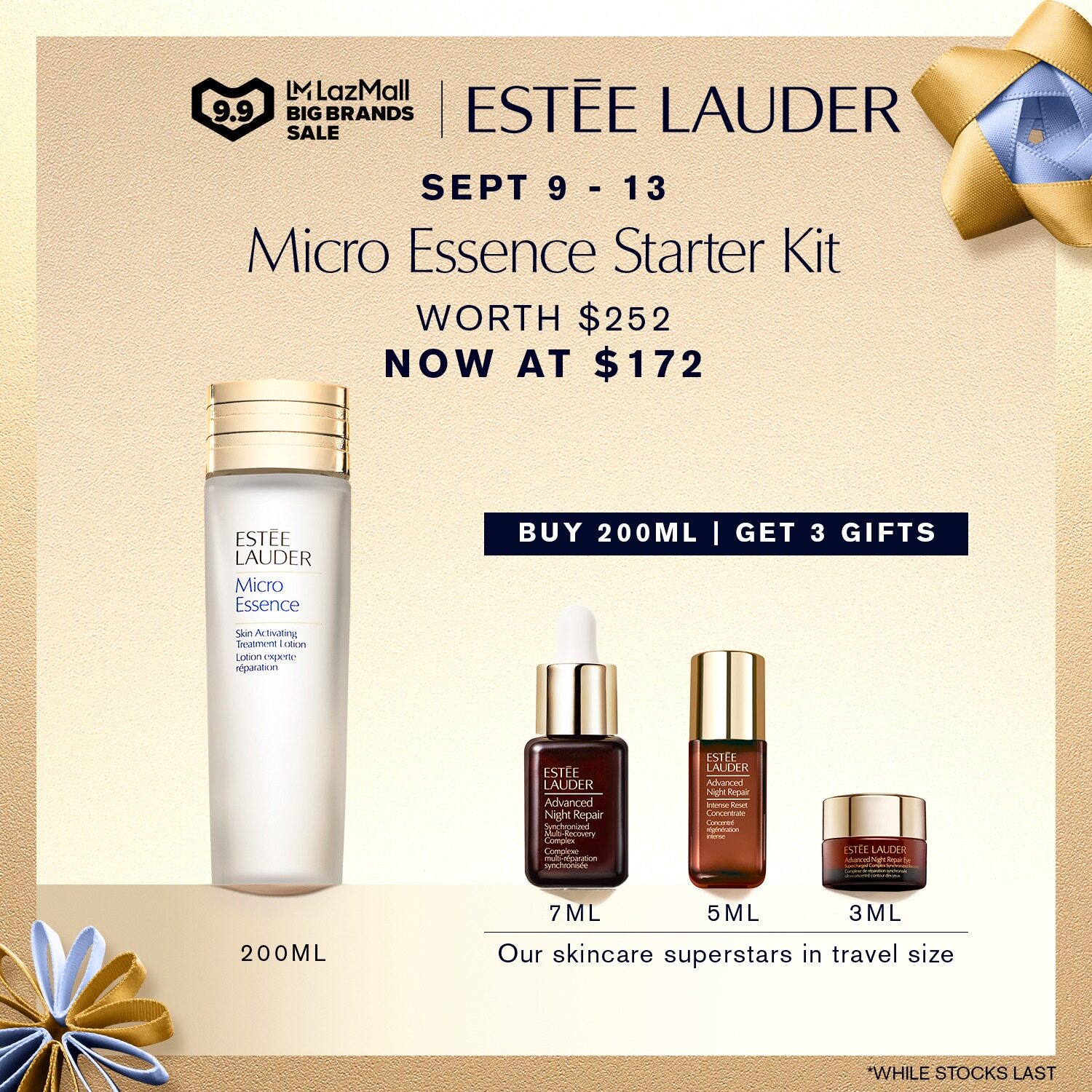 estee lauder micro essence and advanced night repair