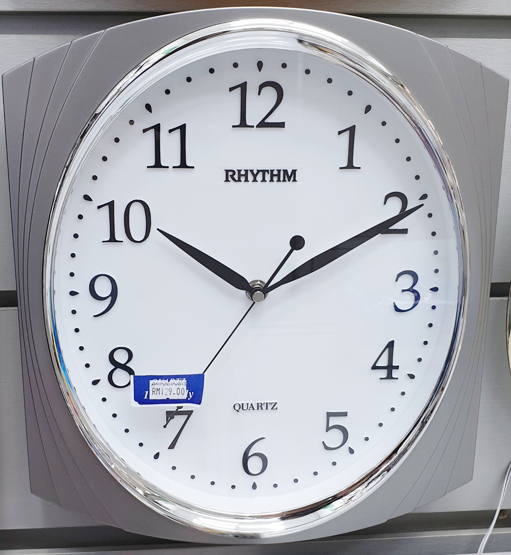Rhythm AMG003N613 Quartz Wall Clock Lazada