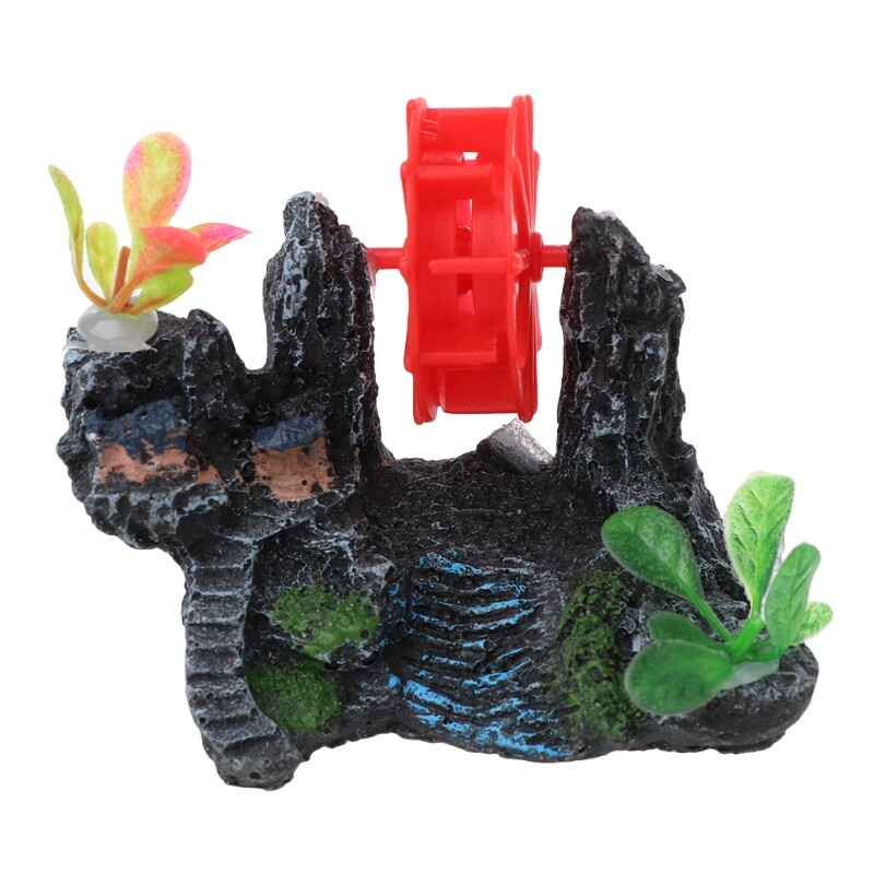Aquarium Decoration Simulation Rockery Resin Crafts For Fish Tank Landscaping
