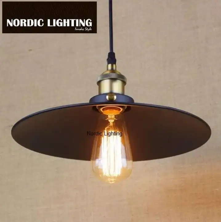 Modern Loft Industrial Decorative Western Ikea Style Pendant Light