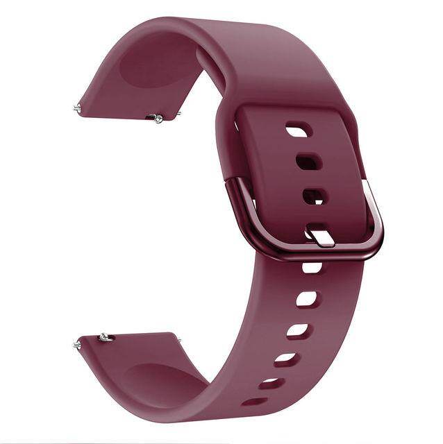 20mm band silicone strap for xiaomi huami amazfit gts 2 2e mini gtr 42mm / amazfit bip u / pro / s lite smart wristband bracelet