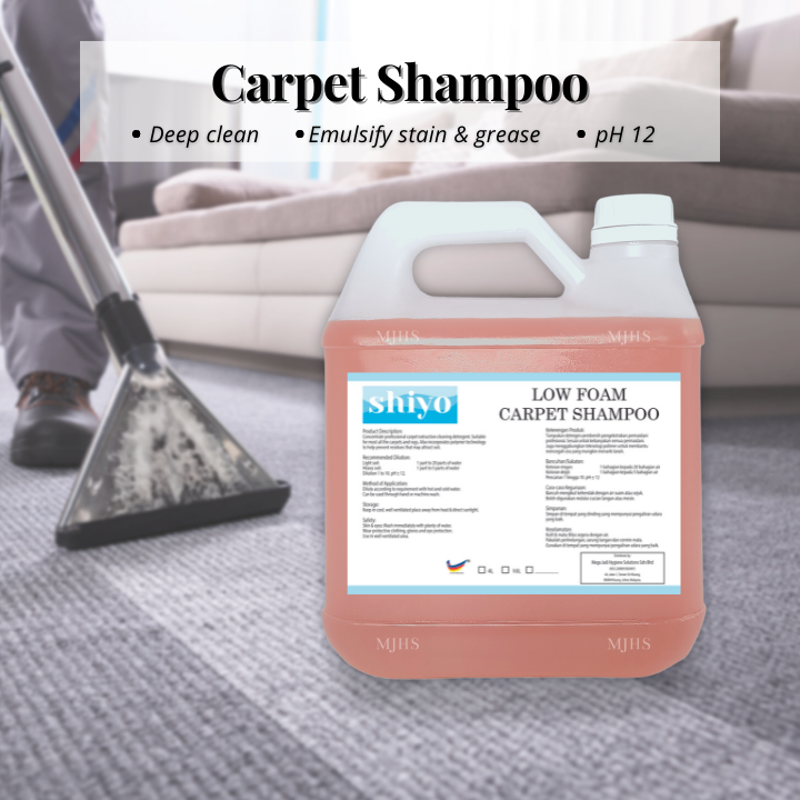 Low Foam Carpet Shampoo Cleaner Chemical Karpet Sofa Kusyen Shampoo