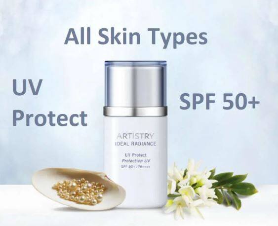 artistry ideal radiance uv protect