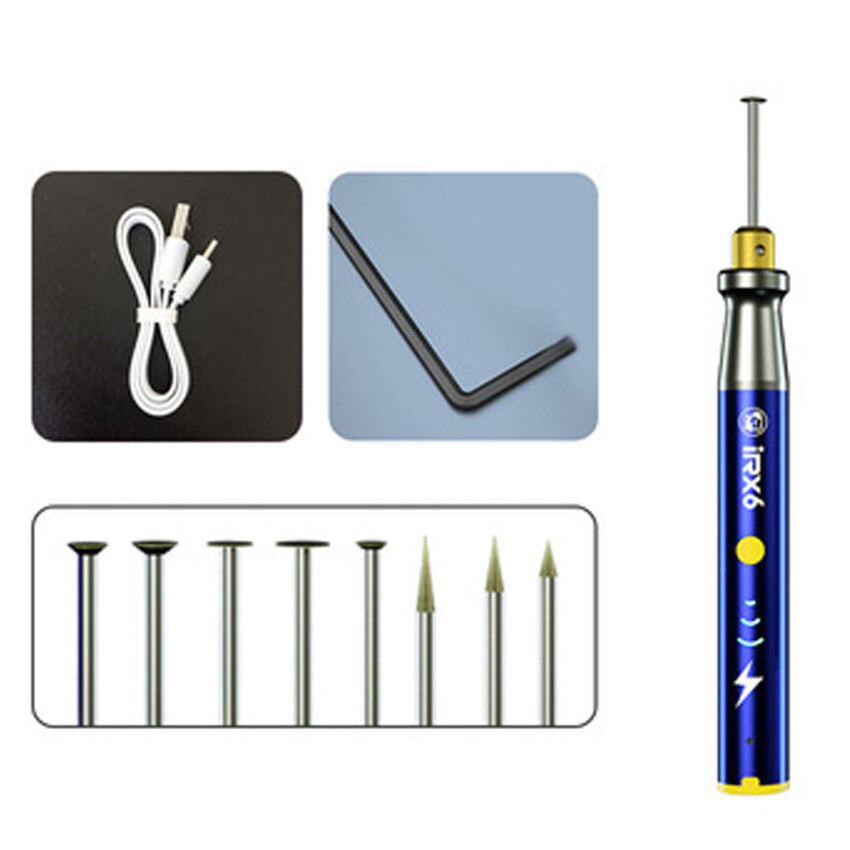 Mechanic IRX6 Mini Intelligent Charging Electric Grinder Tool Phone IC Chip CPU Repair Drilling Polishing Engraving Pen
