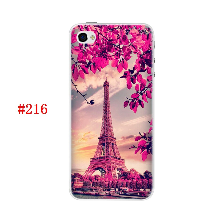 Ốp Bảo Vệ Điện Thoại Cho iPhone 4 4S Ốp Silicon Mềm Mỏng Ốp Lưng Sơn Dễ Thương Vỏ Điện Thoại