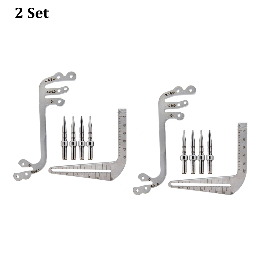 Implant Guide Set Planting Locator Positioning Guide Drilling Positioning Ruler Angle Ruler Implant Tools
