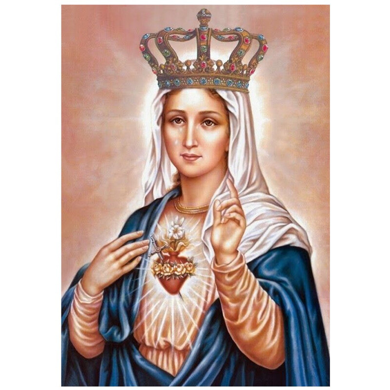 5D DIY Diamond Painting Religious Jesus Full of Diamond Suitable for Birthday Gifts and Home Decoration 30X40cm