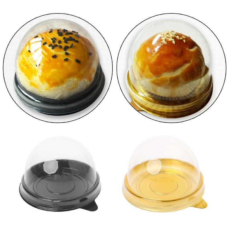 Khay Bánh Trung Thu Tròn 50G Hộp Đựng Bánh Trung Thu, 50 Cái