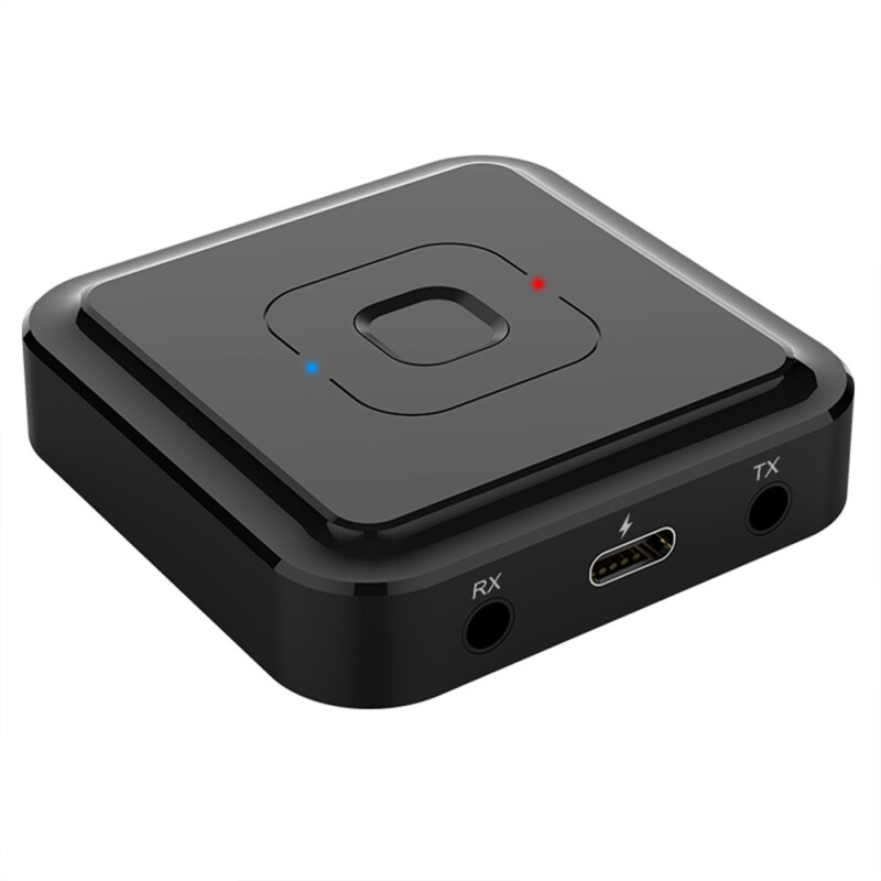 Bluetooth Receiver Transmitter 2- In-1 Usb Audio Adapter Support Hands-free Voice Calling