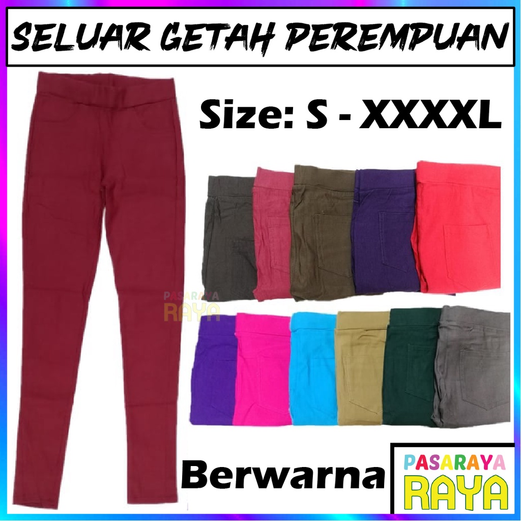ELASTIC LONG PANTS STRETCHABLE MULTI 