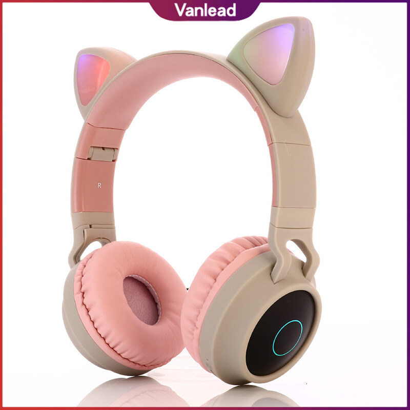>> BÁO GIÁ METERMALL TRẺ EM TAI NGHE BLUETOOTH 5.0 CHO MÈO CÓ THỂ GẬP LẠI TAI NGHE KHÔNG DÂY ÂM THANH NỔI TRÊN ĐẦU VỚI ĐÈ | Shopee Lazada Sendo Tiki mới nhất 78 Vanlead Tai Nghe Bluetooth Đáng Yêu Có Tai Mèo Tai Nghe Không Dây Âm Thanh Nổi Trên Tai Bluetooth 5.0, Đèn Gradient Ba Màu Dài Thời Gian Chờ Tương Thích Rộng Có Thể Gập Lại Với Một Microphone